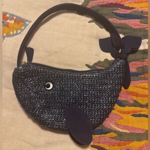 New Vineyard Vines Woven Whale Bag